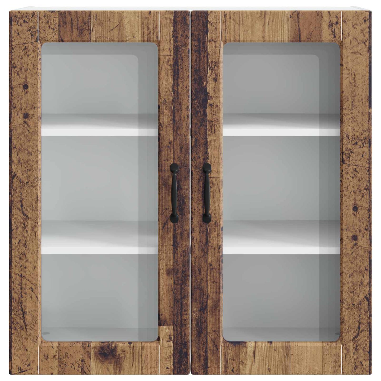 vidaXL Küchenschrank mit Regal Altholz 80 x 31 x 80 cm Holzwerkstoff
