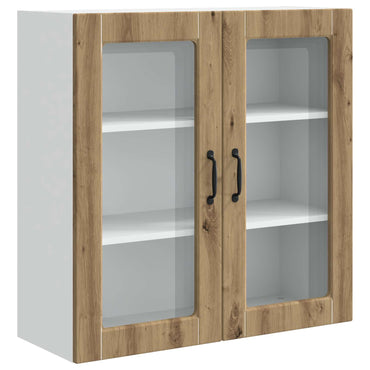 vidaXL Küchenschrank Artisan-Eiche 80 x 31 x 80 cm Holzwerkstoff