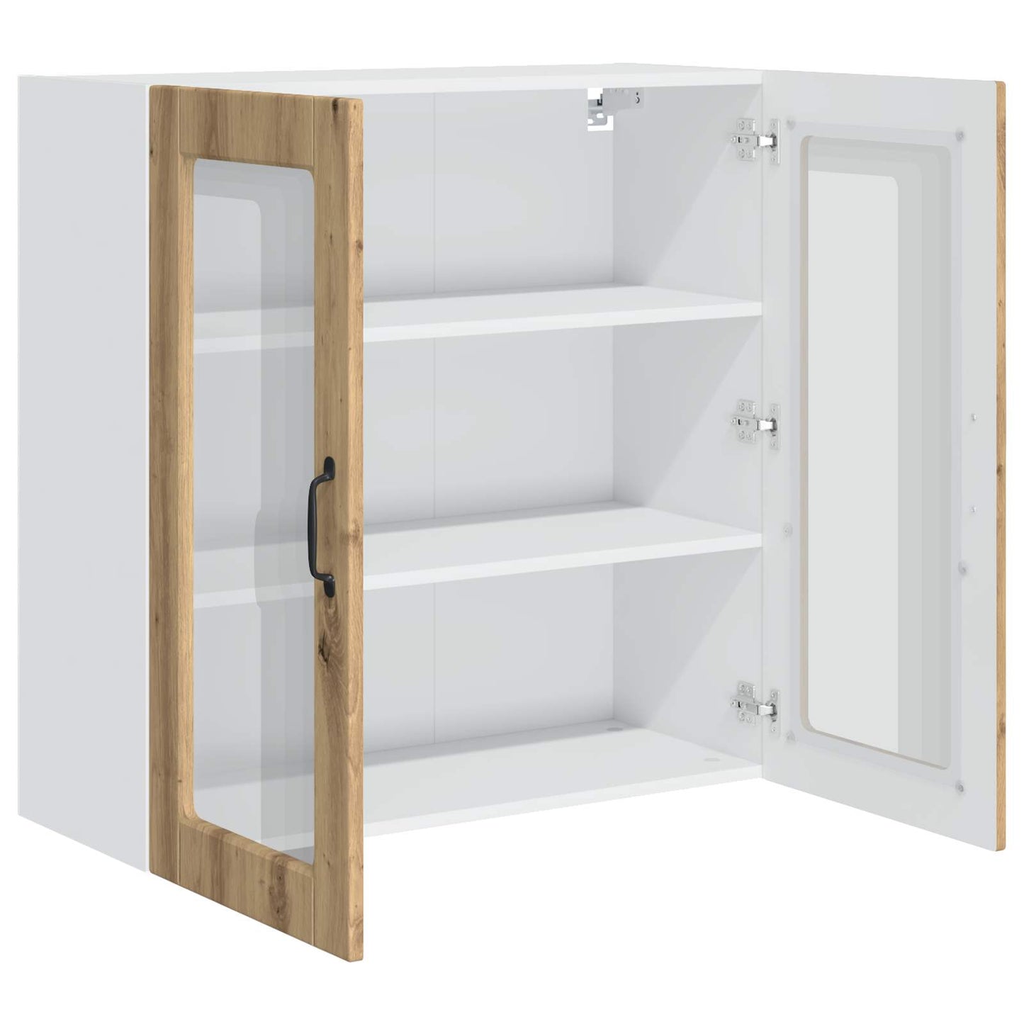 vidaXL Küchenschrank Artisan-Eiche 80 x 31 x 80 cm Holzwerkstoff