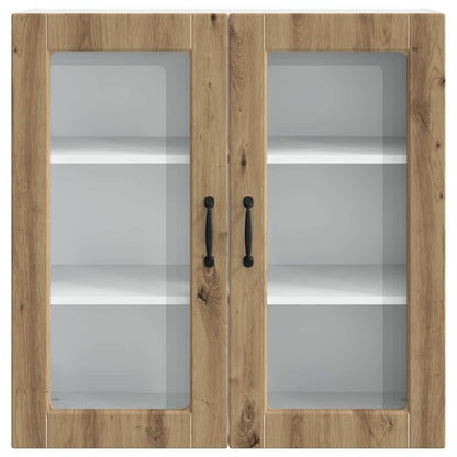 vidaXL Küchenschrank Artisan-Eiche 80 x 31 x 80 cm Holzwerkstoff