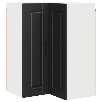 vidaXL Küchenschrank mit Regal Schwarz 57 x 57 x 80 cm Holzwerkstoff