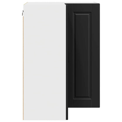 vidaXL Küchenschrank mit Regal Schwarz 57 x 57 x 80 cm Holzwerkstoff