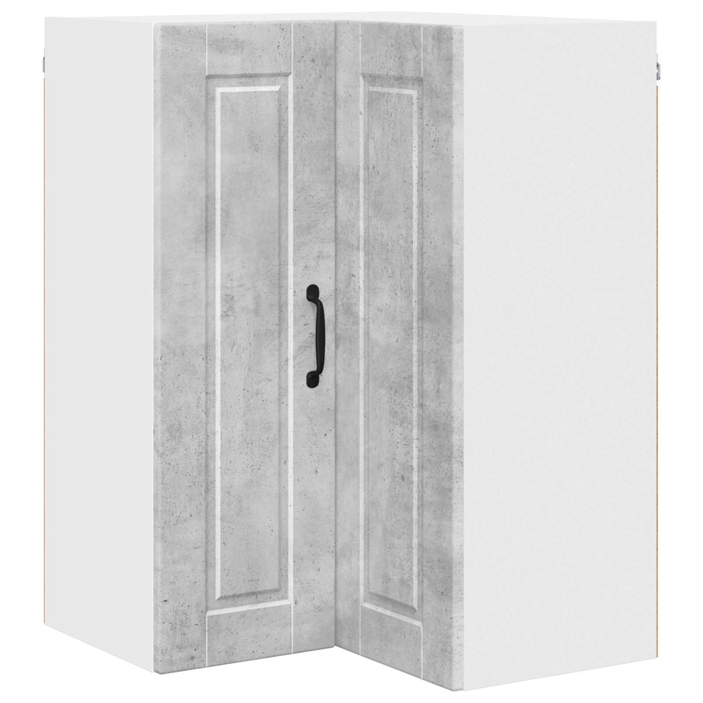 vidaXL Küchenschrank mit Tür Beton Grau 57 x 57 x 80 cm Holzwerkstoff