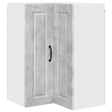 vidaXL Küchenschrank mit Tür Beton Grau 57 x 57 x 80 cm Holzwerkstoff