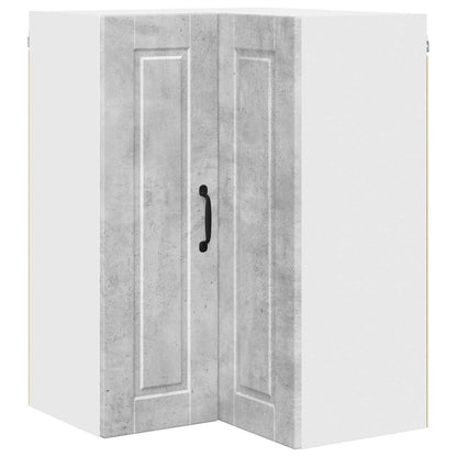 vidaXL Küchenschrank mit Tür Beton Grau 57 x 57 x 80 cm Holzwerkstoff