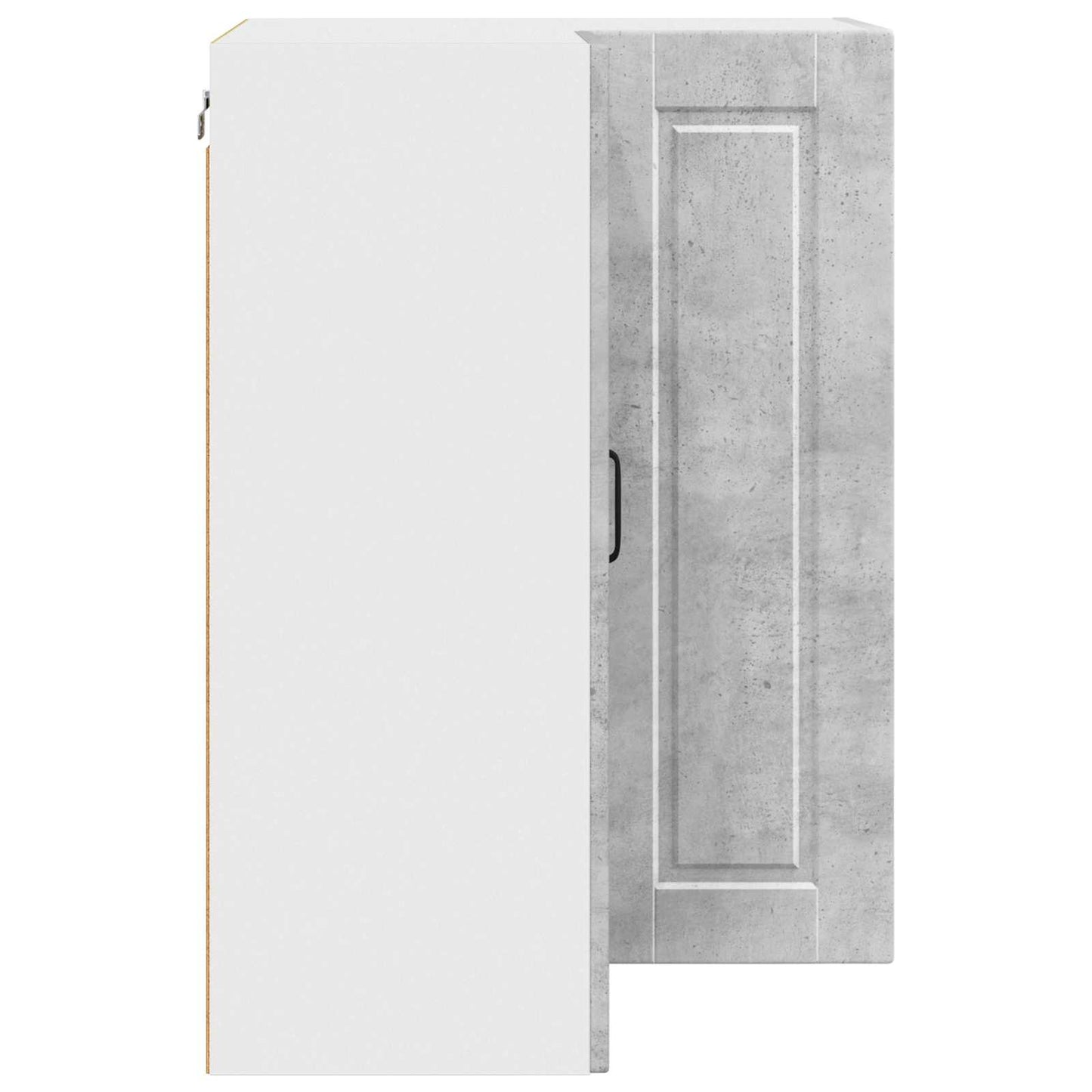 vidaXL Küchenschrank mit Tür Beton Grau 57 x 57 x 80 cm Holzwerkstoff