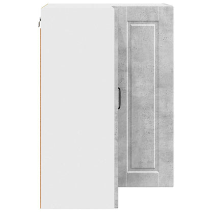 vidaXL Küchenschrank mit Tür Beton Grau 57 x 57 x 80 cm Holzwerkstoff