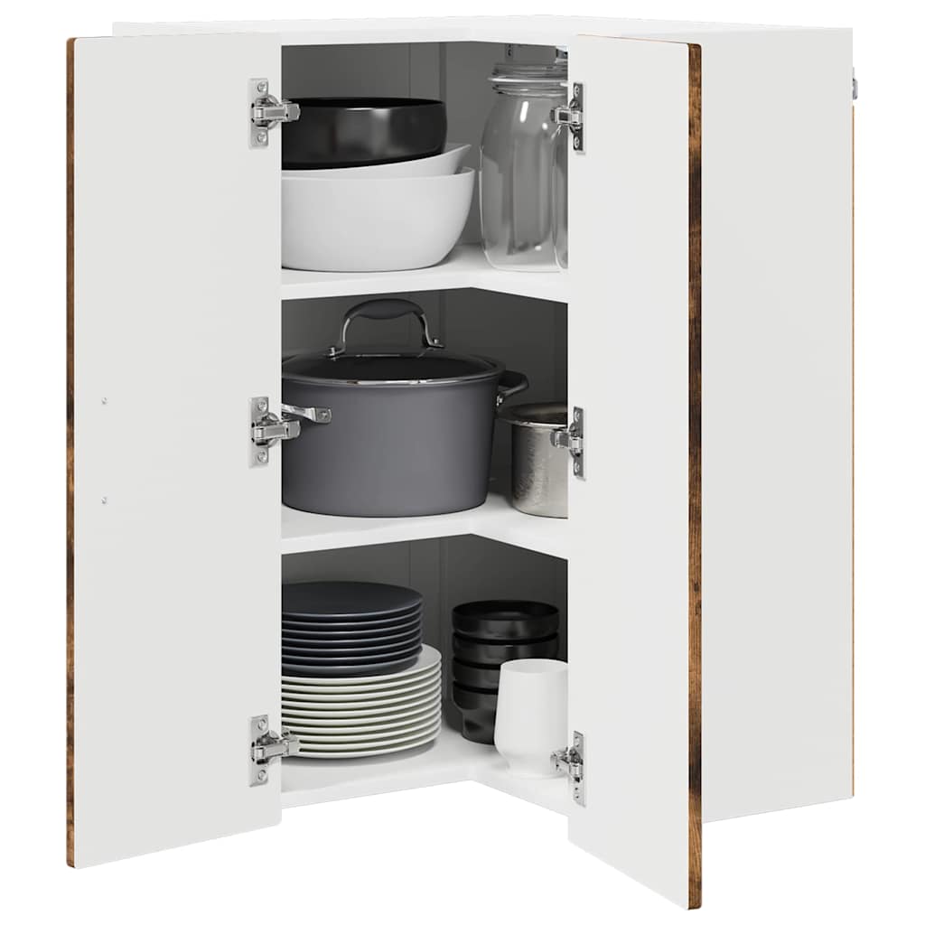 Küchenschrank Geräucherte Eiche 57 x 57 x 80 cm Holzwerkstoff