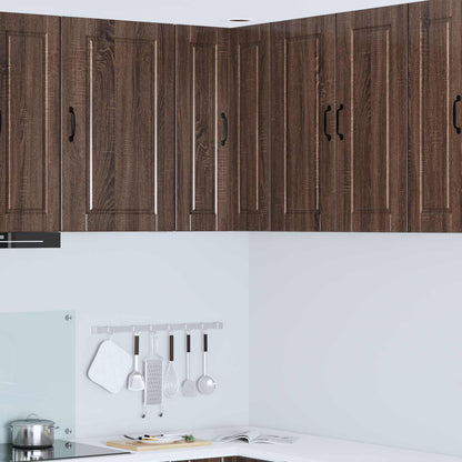 vidaXL Küchenschrank Braun Eichen-Optik 57 x 57 x 80 cm Holzwerkstoff