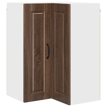 vidaXL Küchenschrank Braun Eichen-Optik 57 x 57 x 80 cm Holzwerkstoff