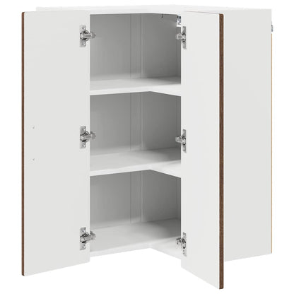 vidaXL Küchenschrank Braun Eichen-Optik 57 x 57 x 80 cm Holzwerkstoff