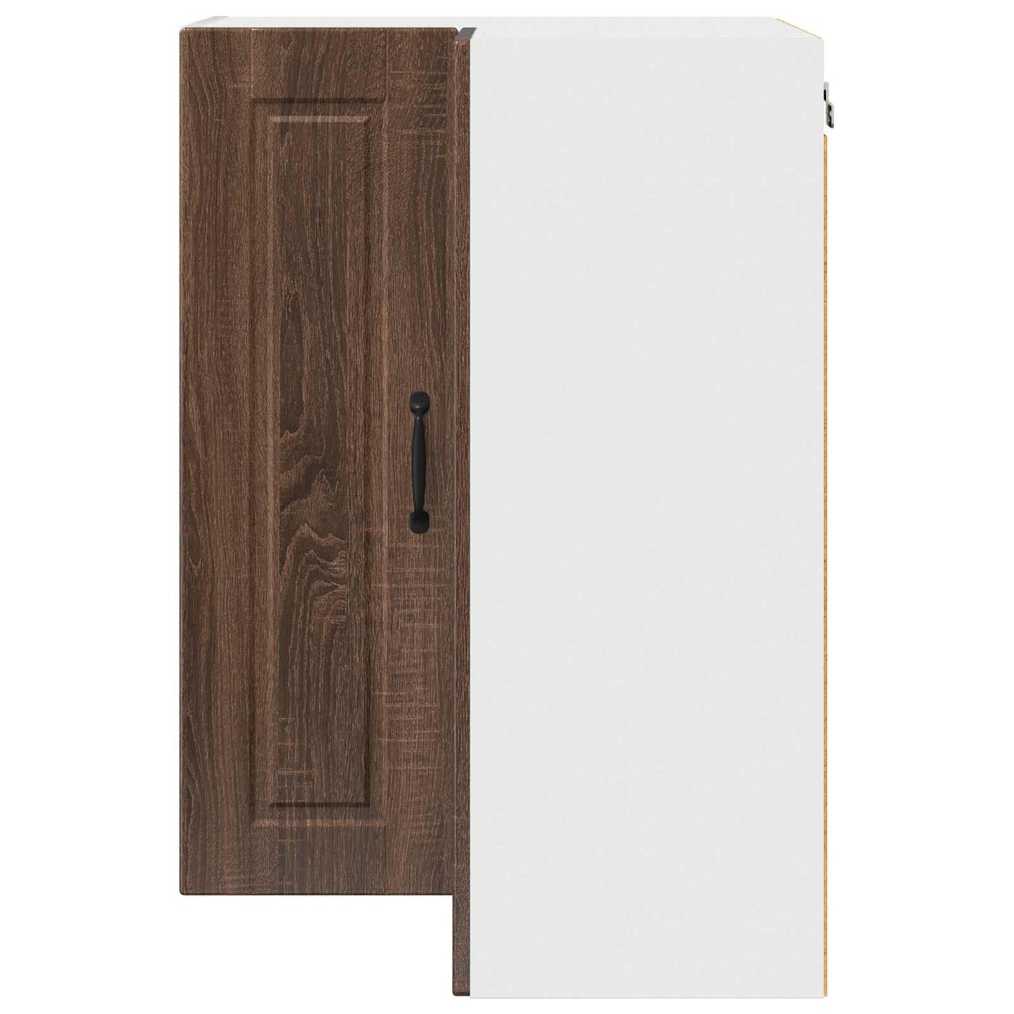 vidaXL Küchenschrank Braun Eichen-Optik 57 x 57 x 80 cm Holzwerkstoff