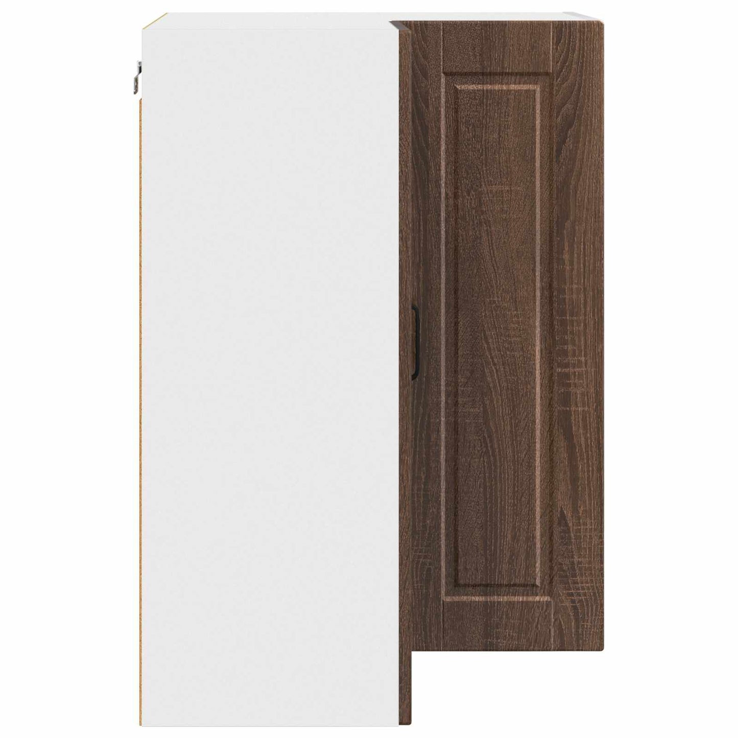 vidaXL Küchenschrank Braun Eichen-Optik 57 x 57 x 80 cm Holzwerkstoff
