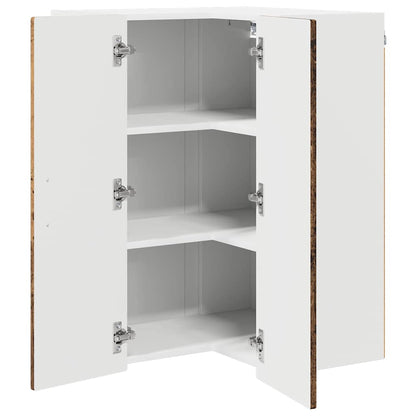 vidaXL Küchenschrank mit Regal Altholz 57 x 57 x 80 cm Holzwerkstoff