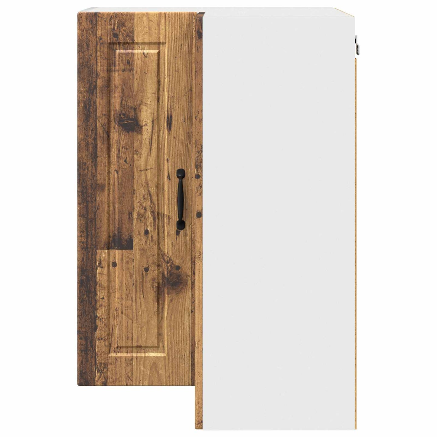 vidaXL Küchenschrank mit Regal Altholz 57 x 57 x 80 cm Holzwerkstoff