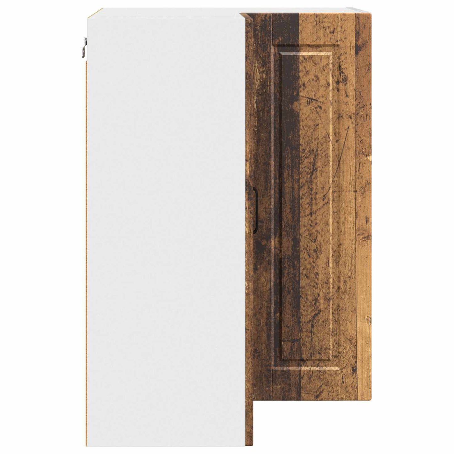 vidaXL Küchenschrank mit Regal Altholz 57 x 57 x 80 cm Holzwerkstoff