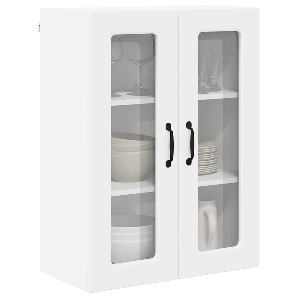 vidaXL Küchenschrank mit Regal Weiß 60 x 31 x 80 cm Holzwerkstoff
