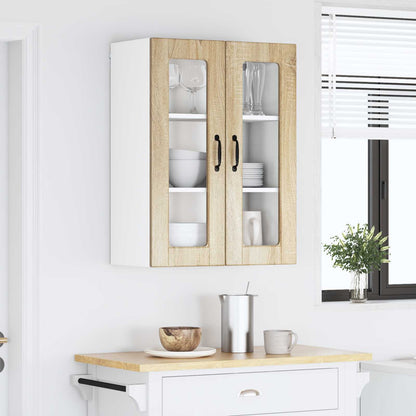 vidaXL Küchenschrank Sonoma-Eiche 60 x 31 x 80 cm Holzwerkstoff