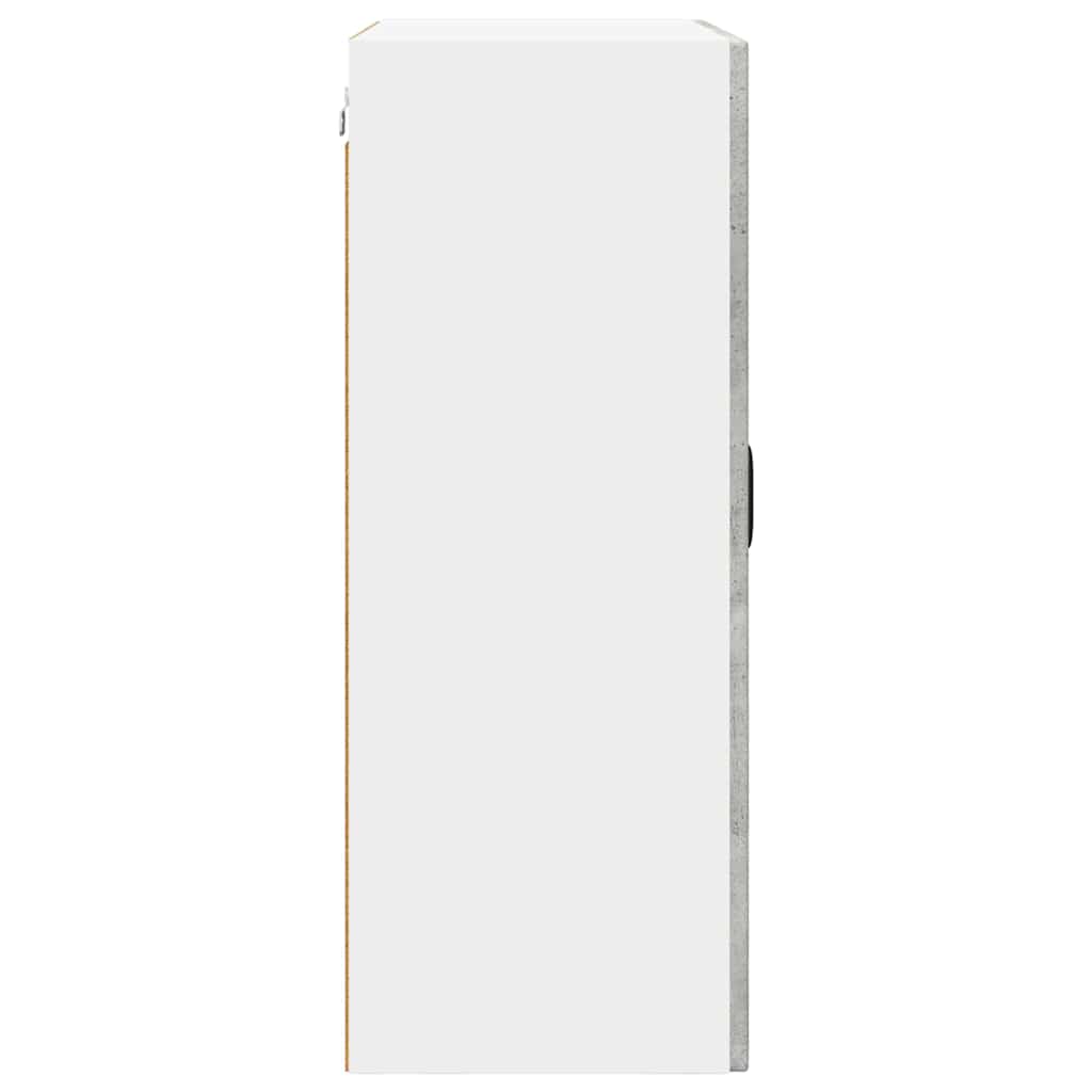 vidaXL Küchenschrank mit Tür Beton Grau 60 x 31 x 80 cm Holzwerkstoff