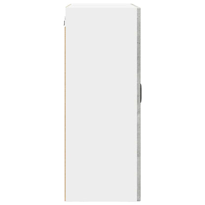 vidaXL Küchenschrank mit Tür Beton Grau 60 x 31 x 80 cm Holzwerkstoff