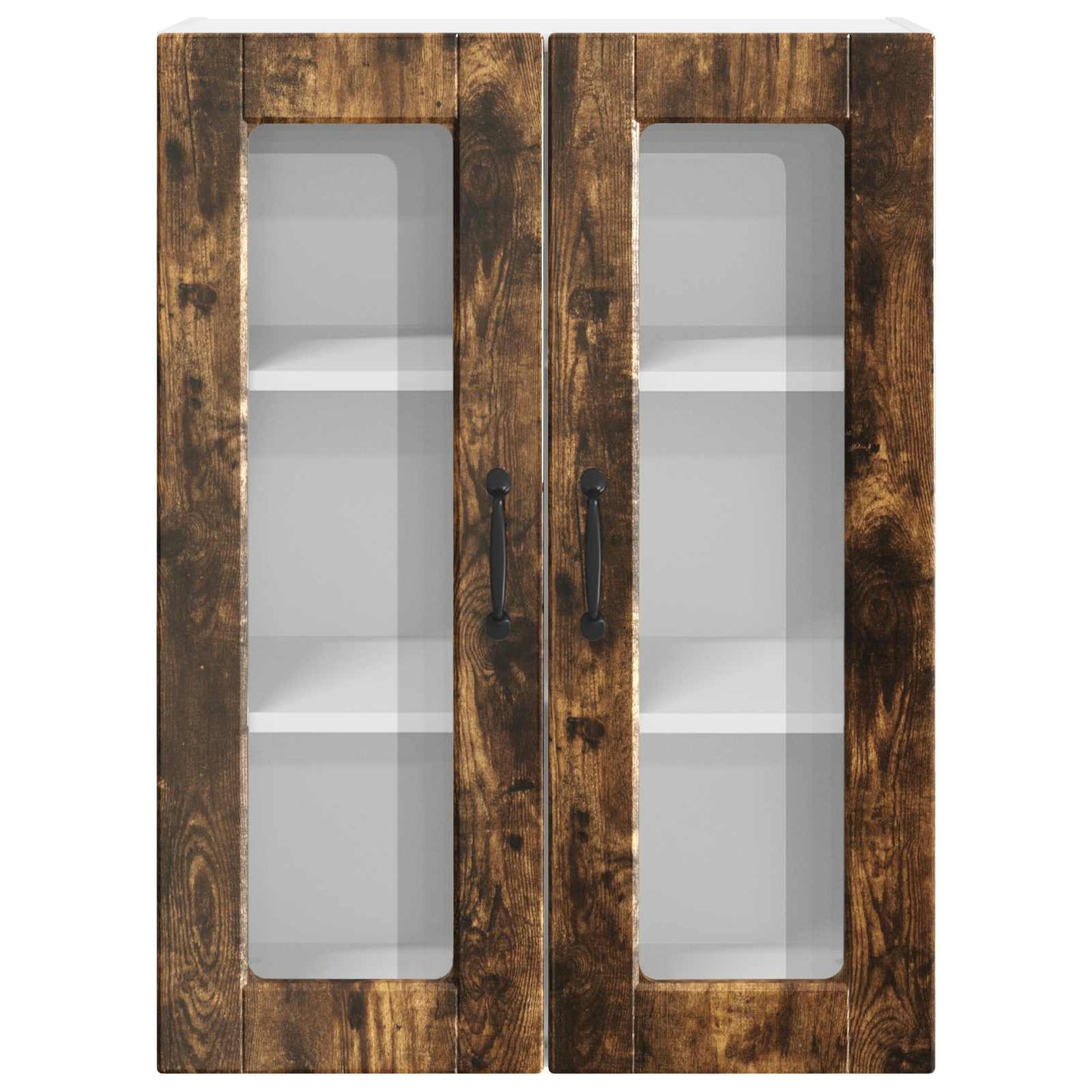 vidaXL Küchenschrank Geräucherte Eiche 60 x 31 x 80 cm Holzwerkstoff