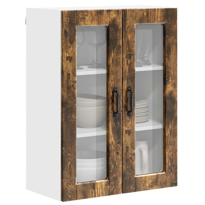 vidaXL Küchenschrank Geräucherte Eiche 60 x 31 x 80 cm Holzwerkstoff