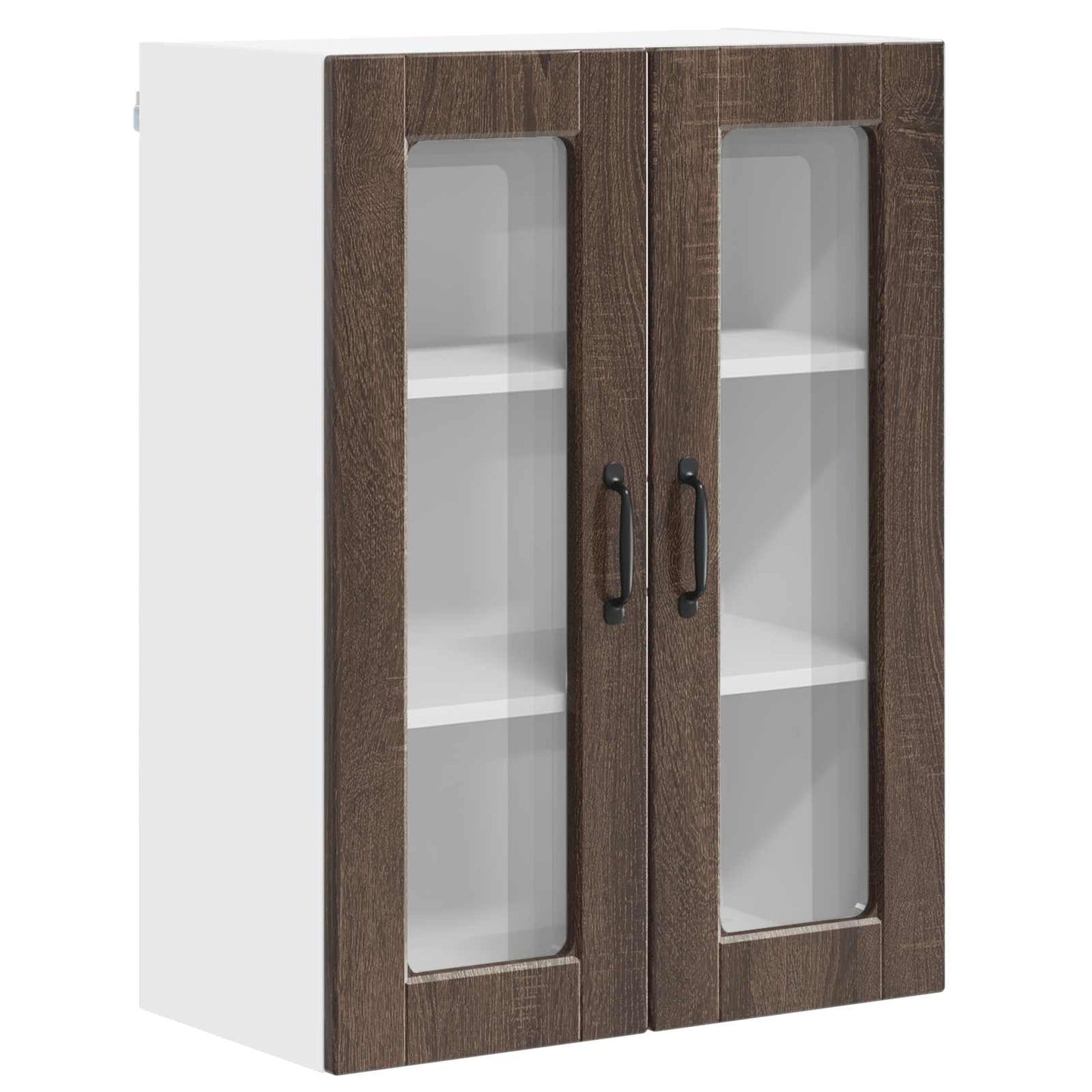 vidaXL Küchenschrank Braun Eichen-Optik 60 x 31 x 80 cm Holzwerkstoff