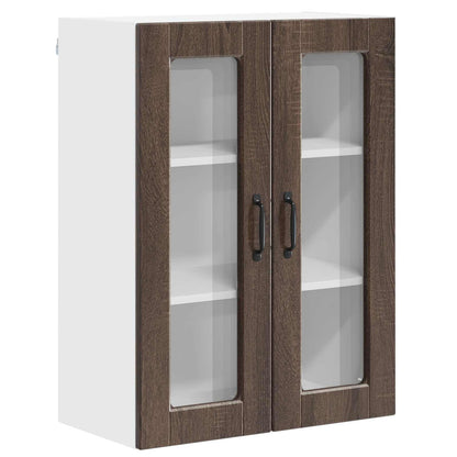 vidaXL Küchenschrank Braun Eichen-Optik 60 x 31 x 80 cm Holzwerkstoff
