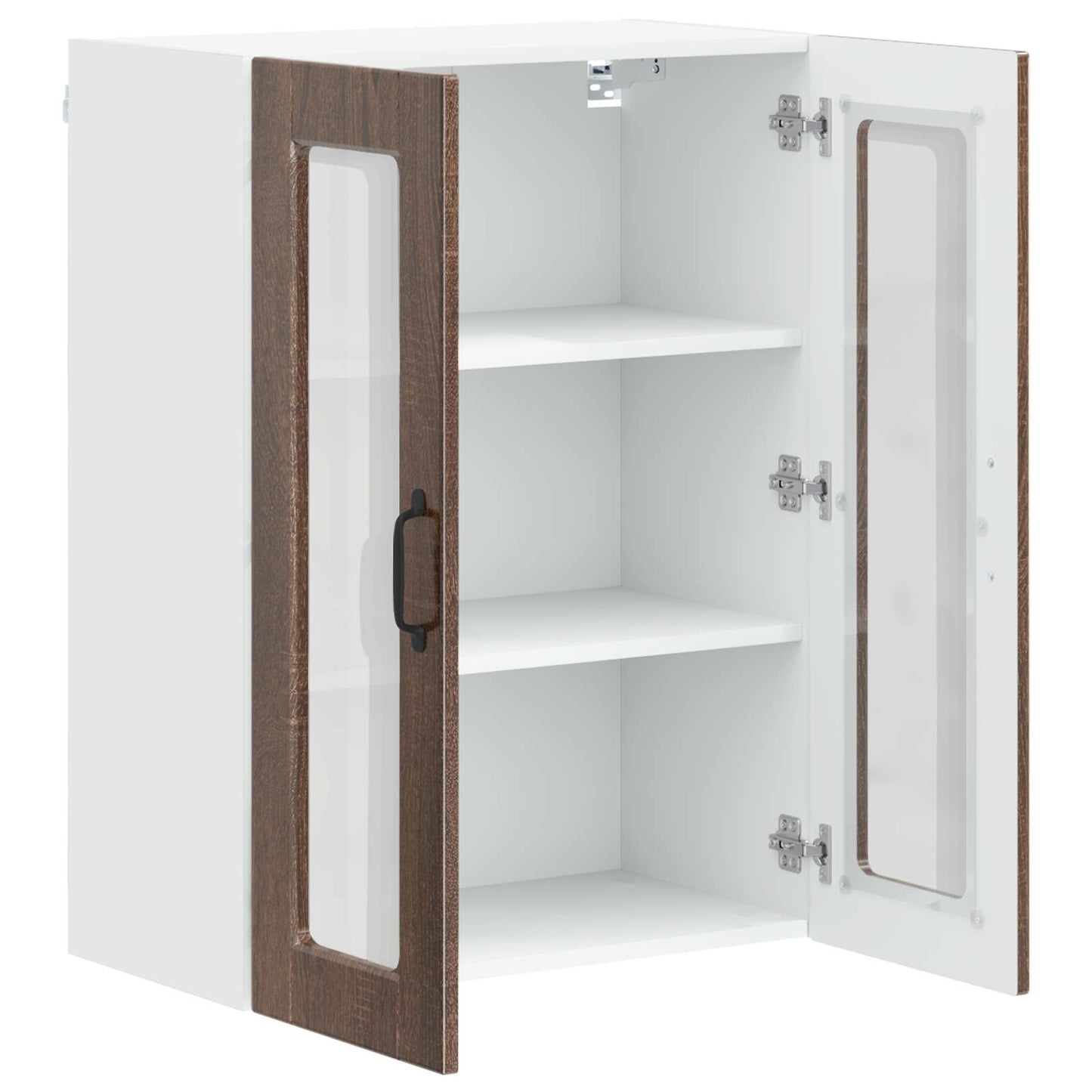 vidaXL Küchenschrank Braun Eichen-Optik 60 x 31 x 80 cm Holzwerkstoff