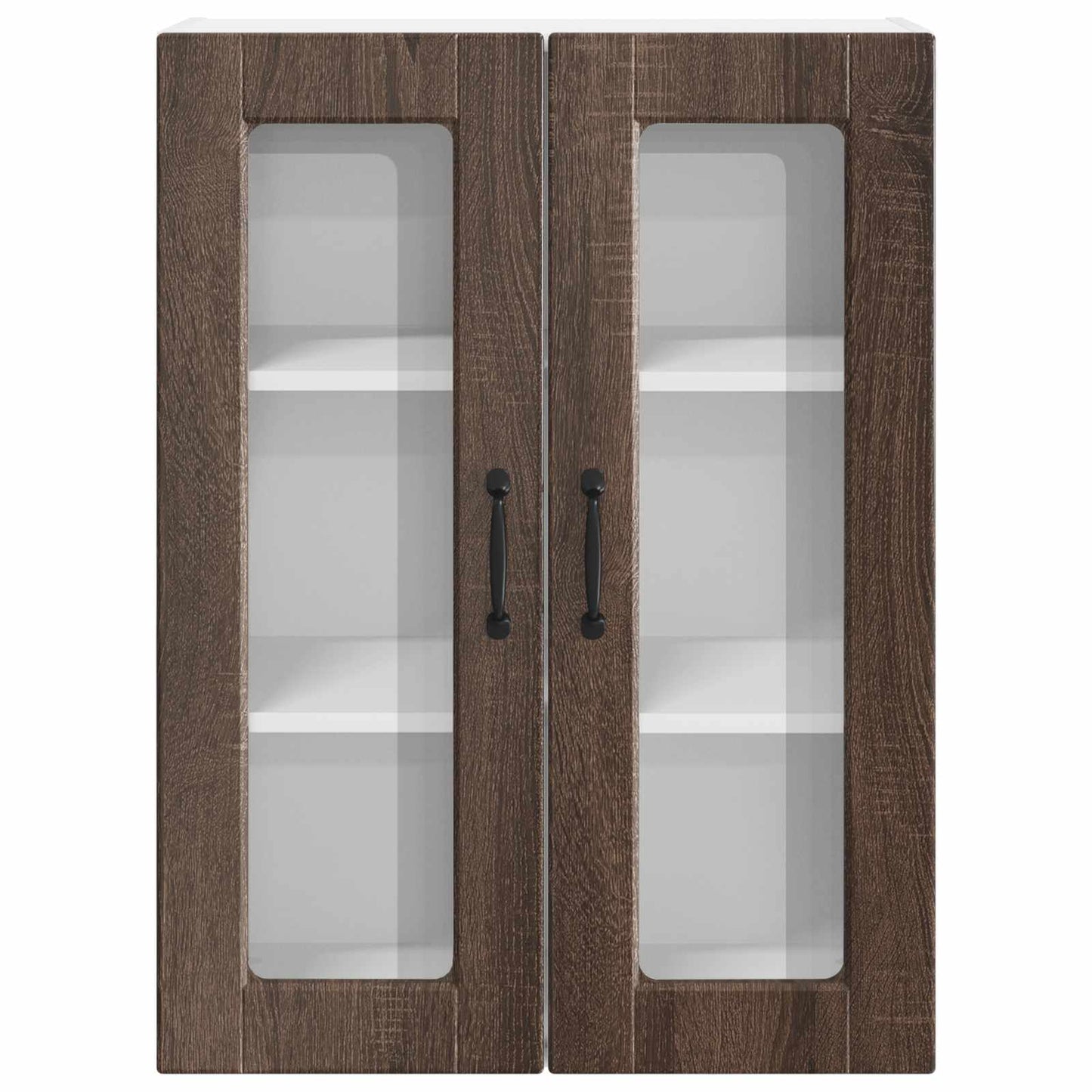 vidaXL Küchenschrank Braun Eichen-Optik 60 x 31 x 80 cm Holzwerkstoff