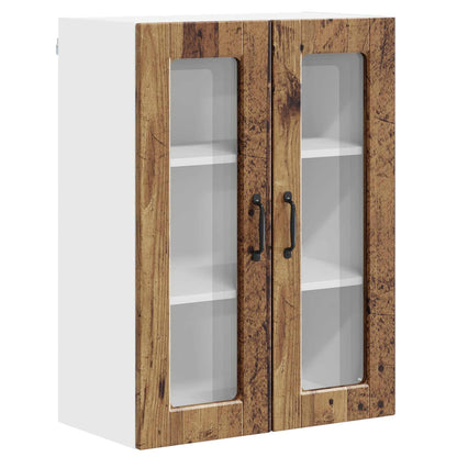 vidaXL Küchenschrank mit Regal Altholz 60 x 31 x 80 cm Holzwerkstoff