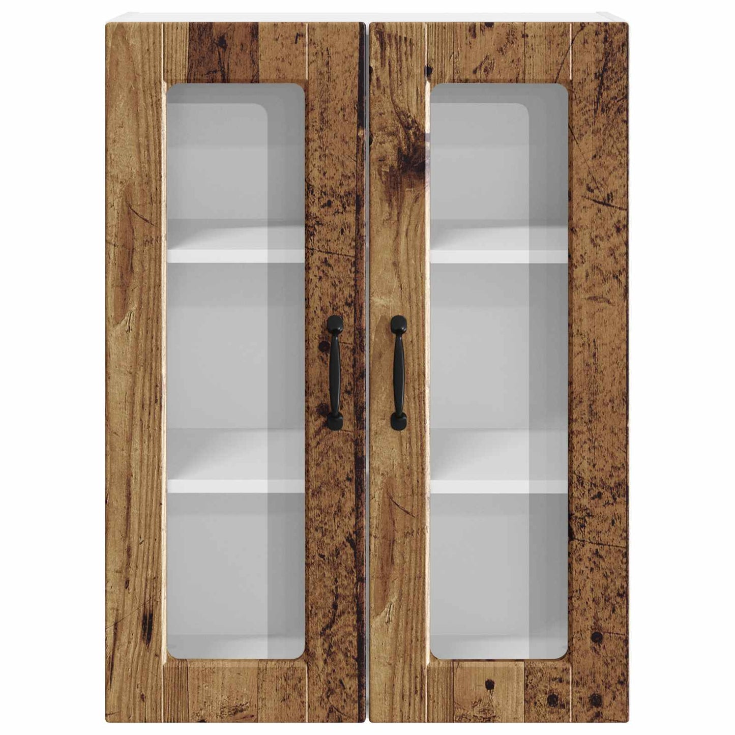 vidaXL Küchenschrank mit Regal Altholz 60 x 31 x 80 cm Holzwerkstoff
