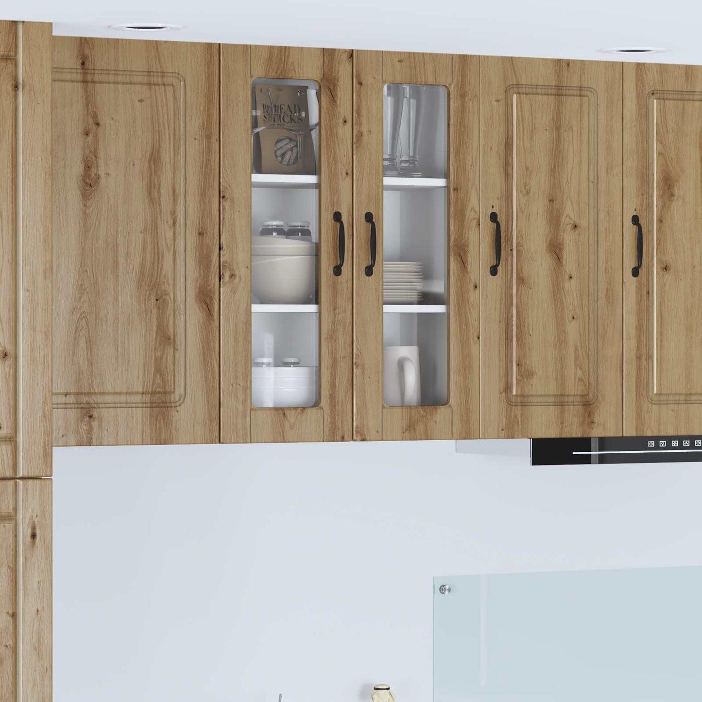 vidaXL Küchenschrank Artisan-Eiche 60 x 31 x 80 cm Holzwerkstoff