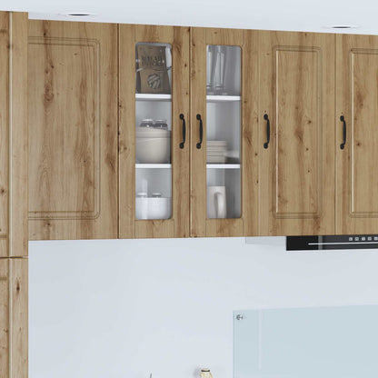 vidaXL Küchenschrank Artisan-Eiche 60 x 31 x 80 cm Holzwerkstoff