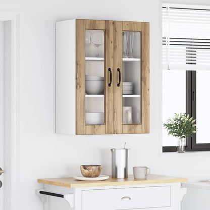vidaXL Küchenschrank Artisan-Eiche 60 x 31 x 80 cm Holzwerkstoff
