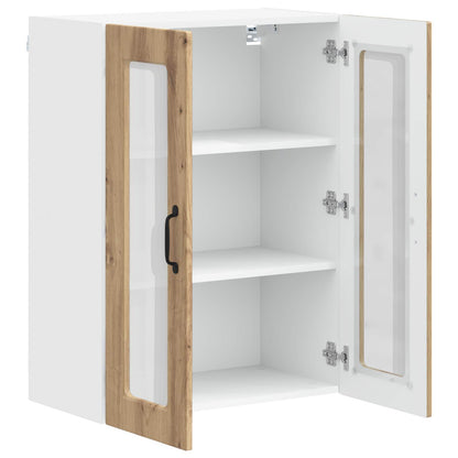 vidaXL Küchenschrank Artisan-Eiche 60 x 31 x 80 cm Holzwerkstoff