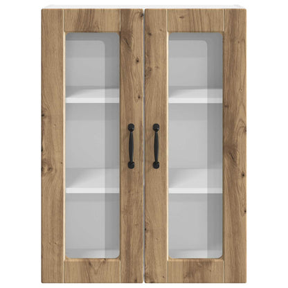 vidaXL Küchenschrank Artisan-Eiche 60 x 31 x 80 cm Holzwerkstoff