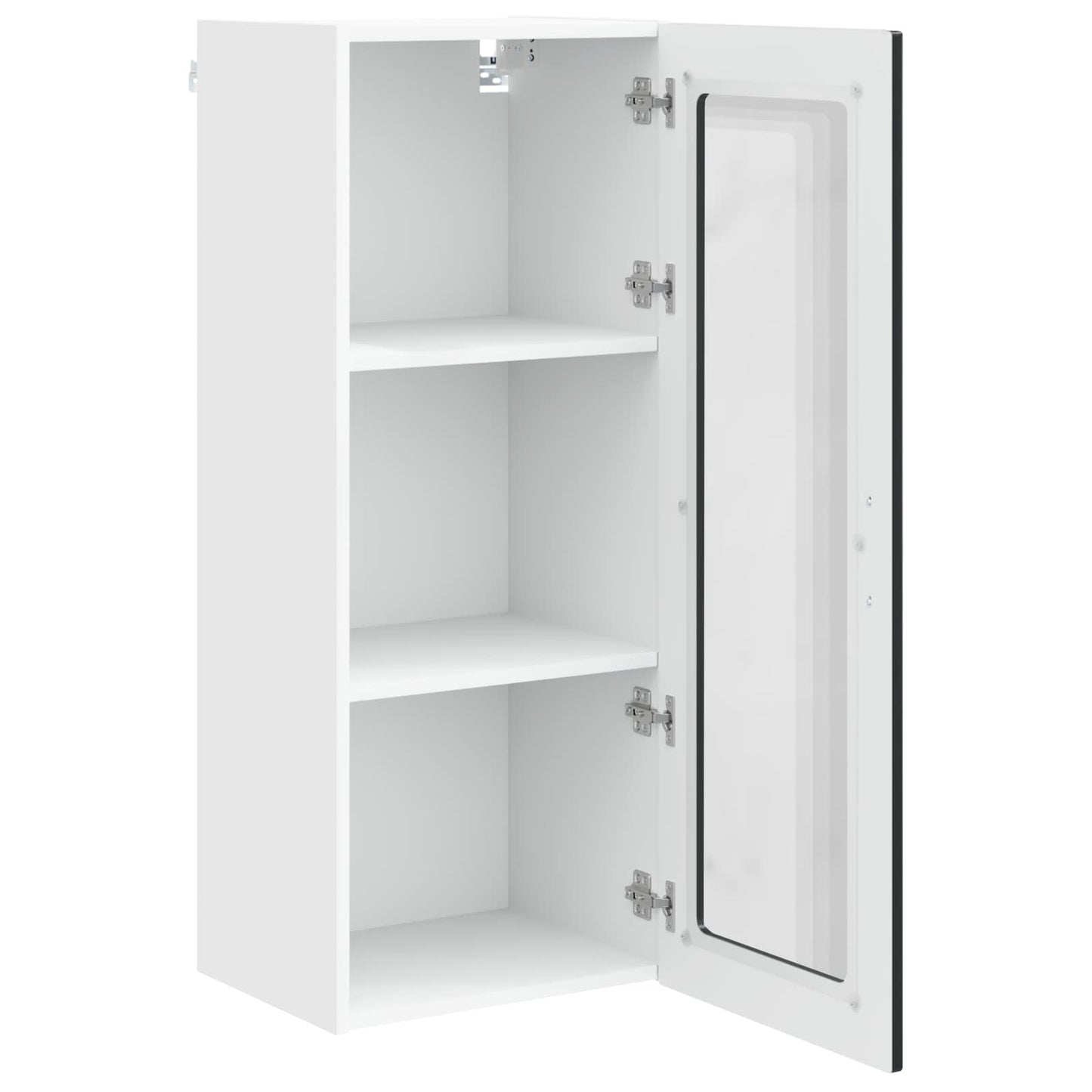 vidaXL Küchenschrank mit Regal Schwarz 40 x 31 x 100 cm Holzwerkstoff
