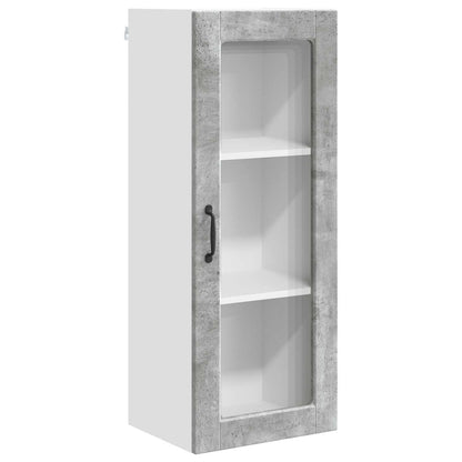 vidaXL Küchenschrank mit Tür Beton Grau 40 x 31 x 100 cm Holzwerkstoff