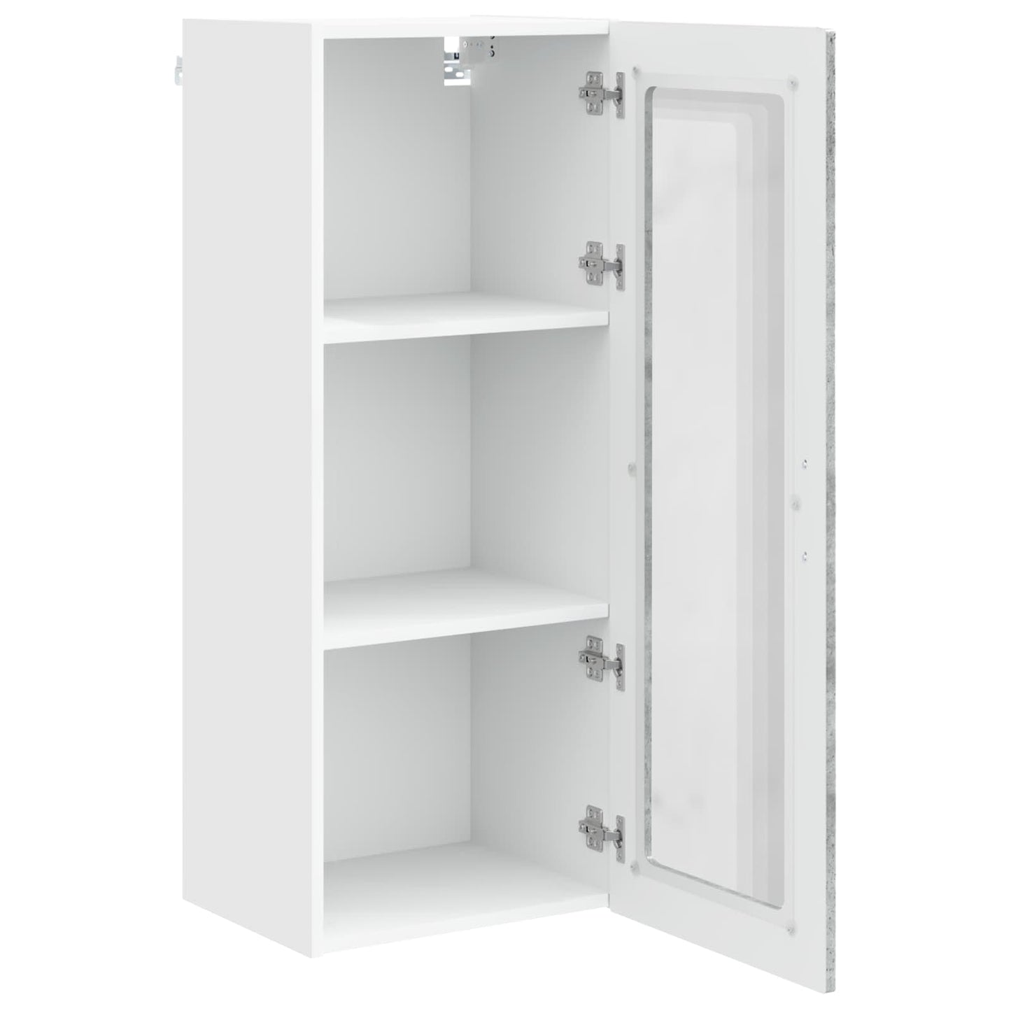 vidaXL Küchenschrank mit Tür Beton Grau 40 x 31 x 100 cm Holzwerkstoff