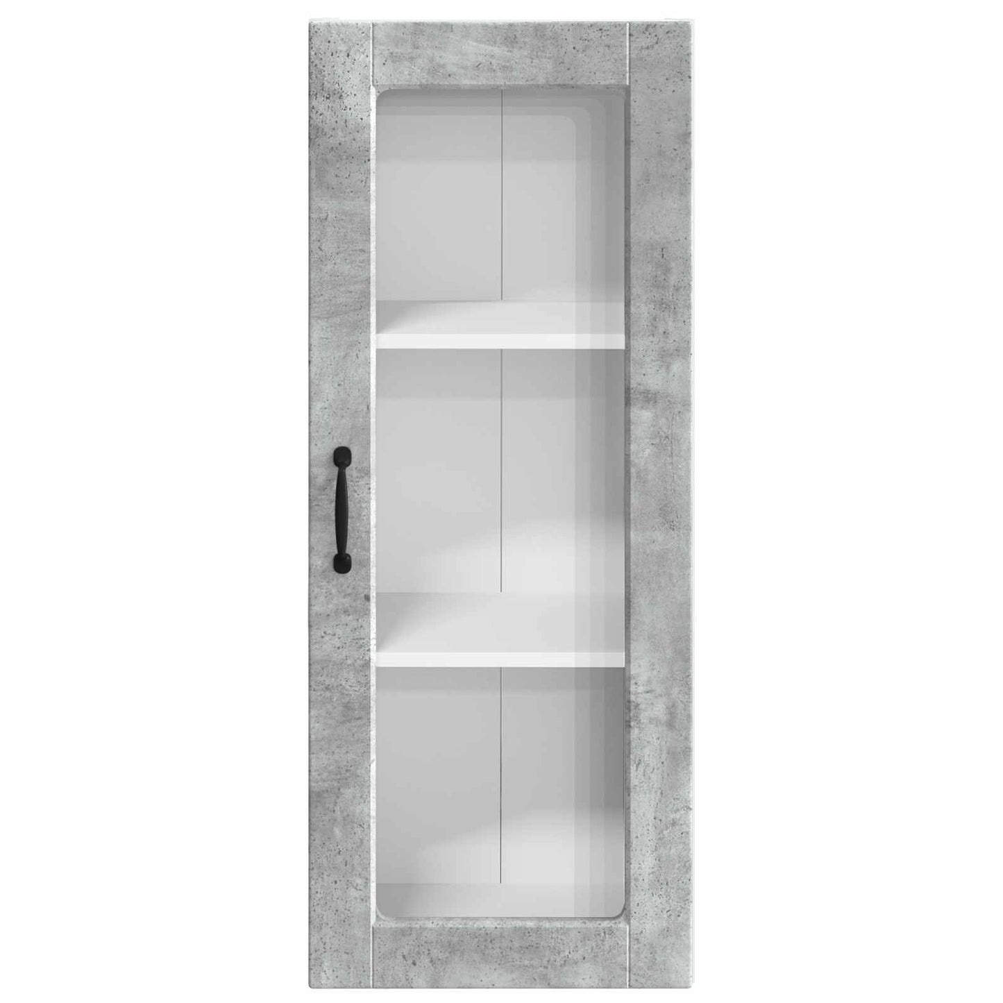 vidaXL Küchenschrank mit Tür Beton Grau 40 x 31 x 100 cm Holzwerkstoff