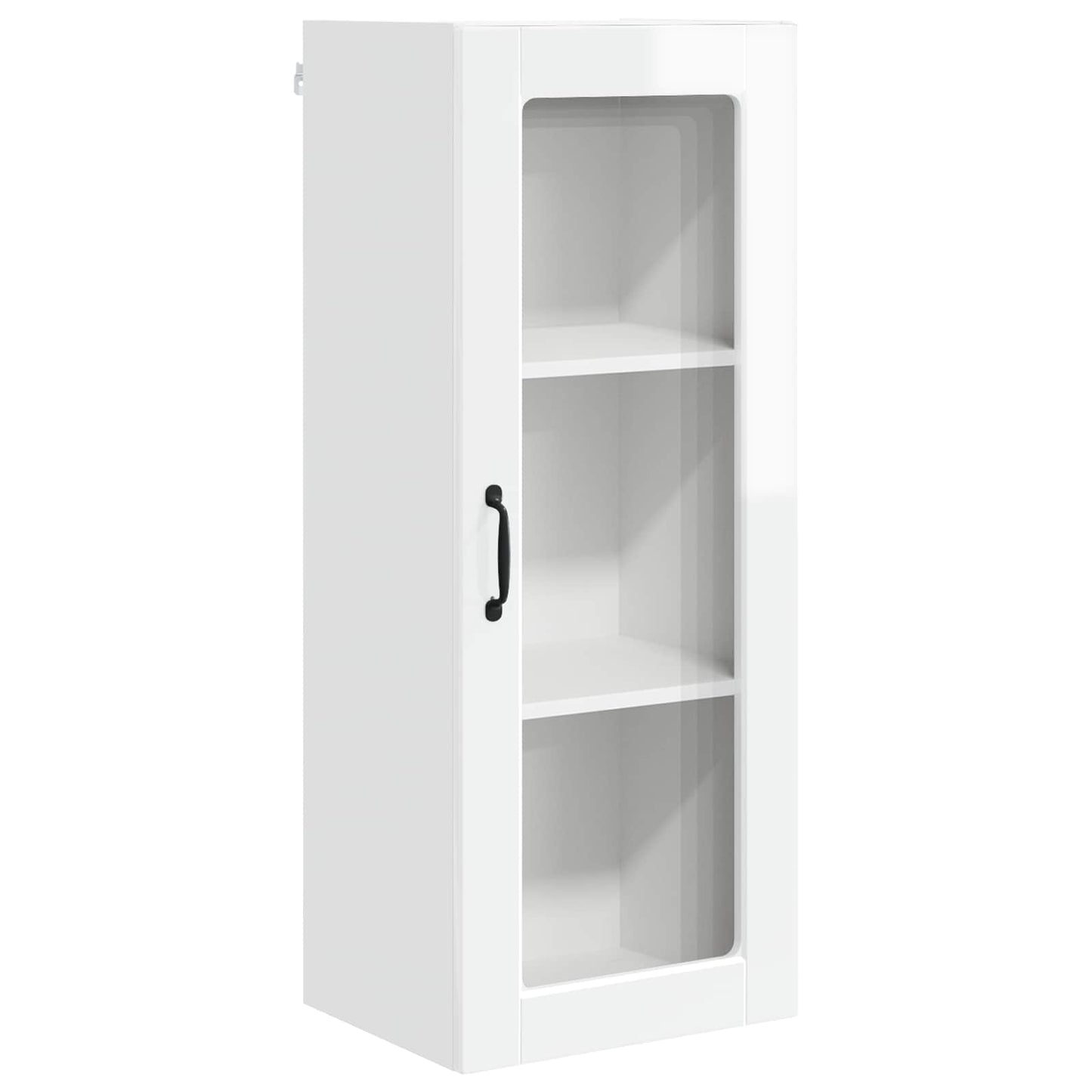 vidaXL Küchenschrank Hochglanz Weiß 40 x 31 x 100 cm Holzwerkstoff