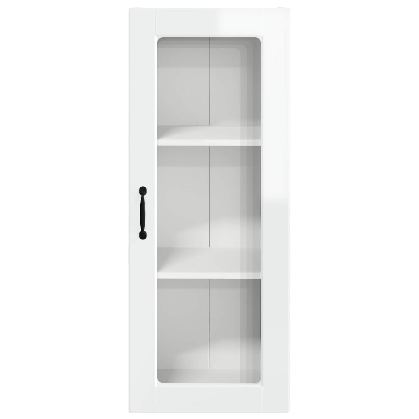 vidaXL Küchenschrank Hochglanz Weiß 40 x 31 x 100 cm Holzwerkstoff