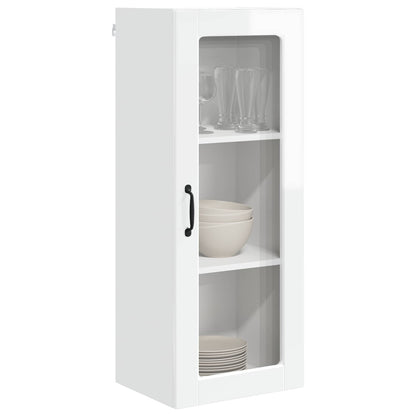 vidaXL Küchenschrank Hochglanz Weiß 40 x 31 x 100 cm Holzwerkstoff