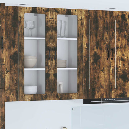 Küchenschrank Geräucherte Eiche 40 x 31 x 100 cm Holzwerkstoff