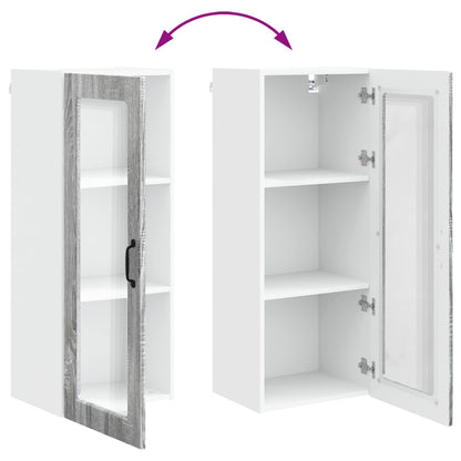 vidaXL Küchenschrank Graues Sonoma 40 x 31 x 100 cm Holzwerkstoff