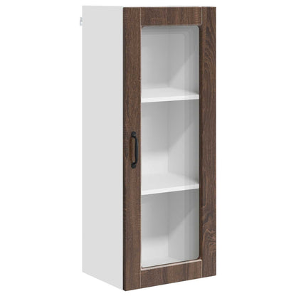 Küchenschrank Braun Eichen-Optik 40 x 31 x 100 cm Holzwerkstoff