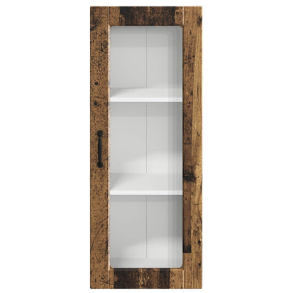 vidaXL Küchenschrank mit Regal Altholz 40 x 31 x 100 cm Holzwerkstoff