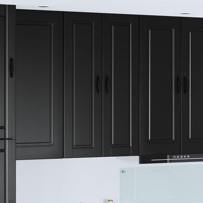 vidaXL Küchenschrank mit Regal Schwarz 30 x 31 x 100 cm Holzwerkstoff