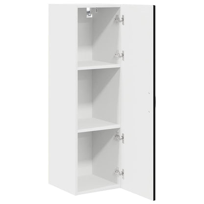vidaXL Küchenschrank mit Regal Schwarz 30 x 31 x 100 cm Holzwerkstoff